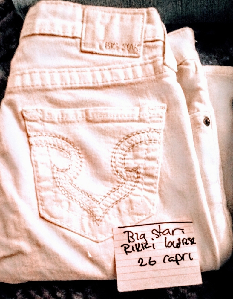 Big star skinny capri "Rikki"